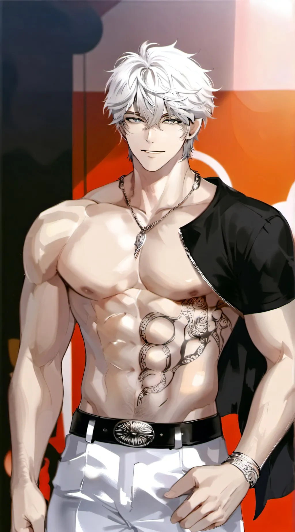 ai character: •Grayson• background