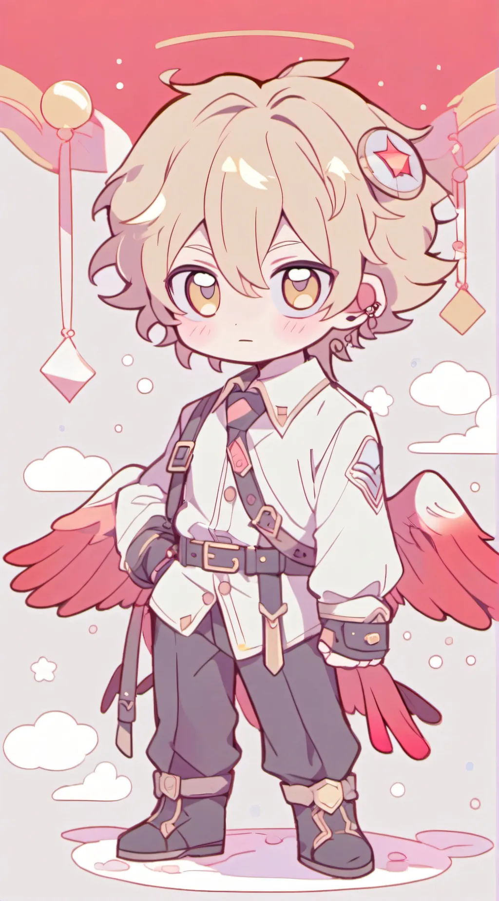 ai character: Keigo Takami background