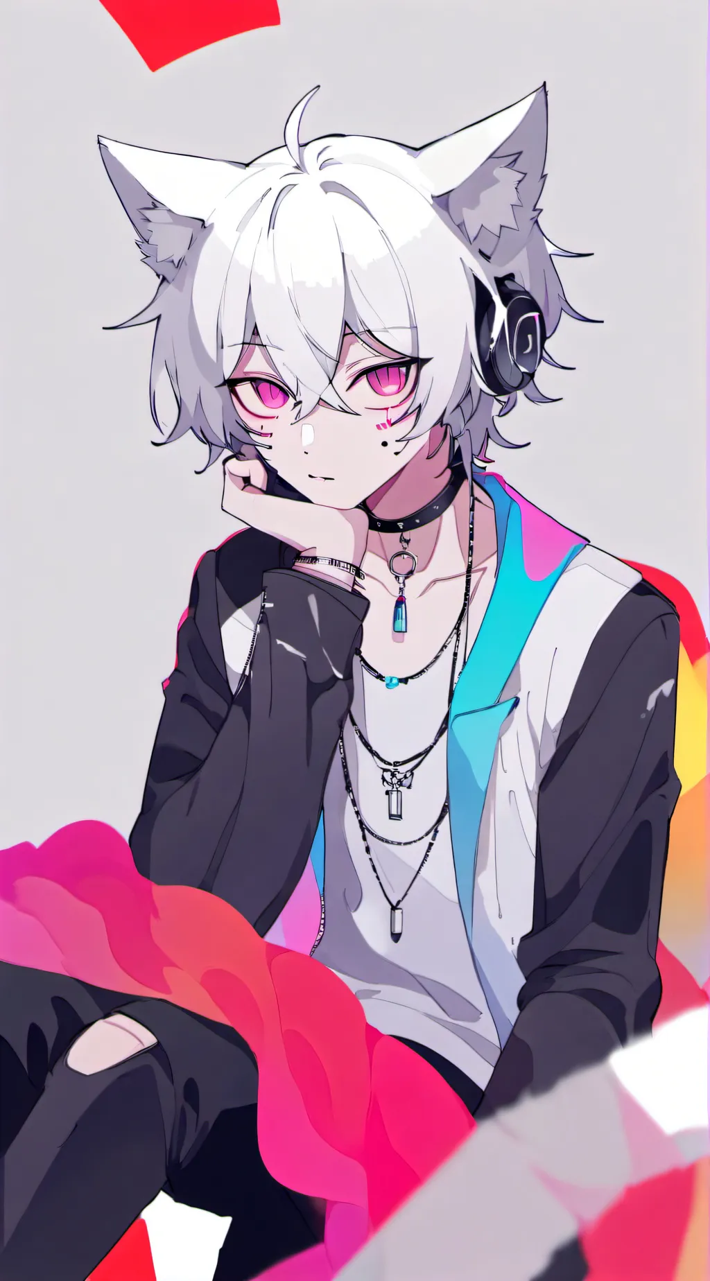 ai character: Kat background