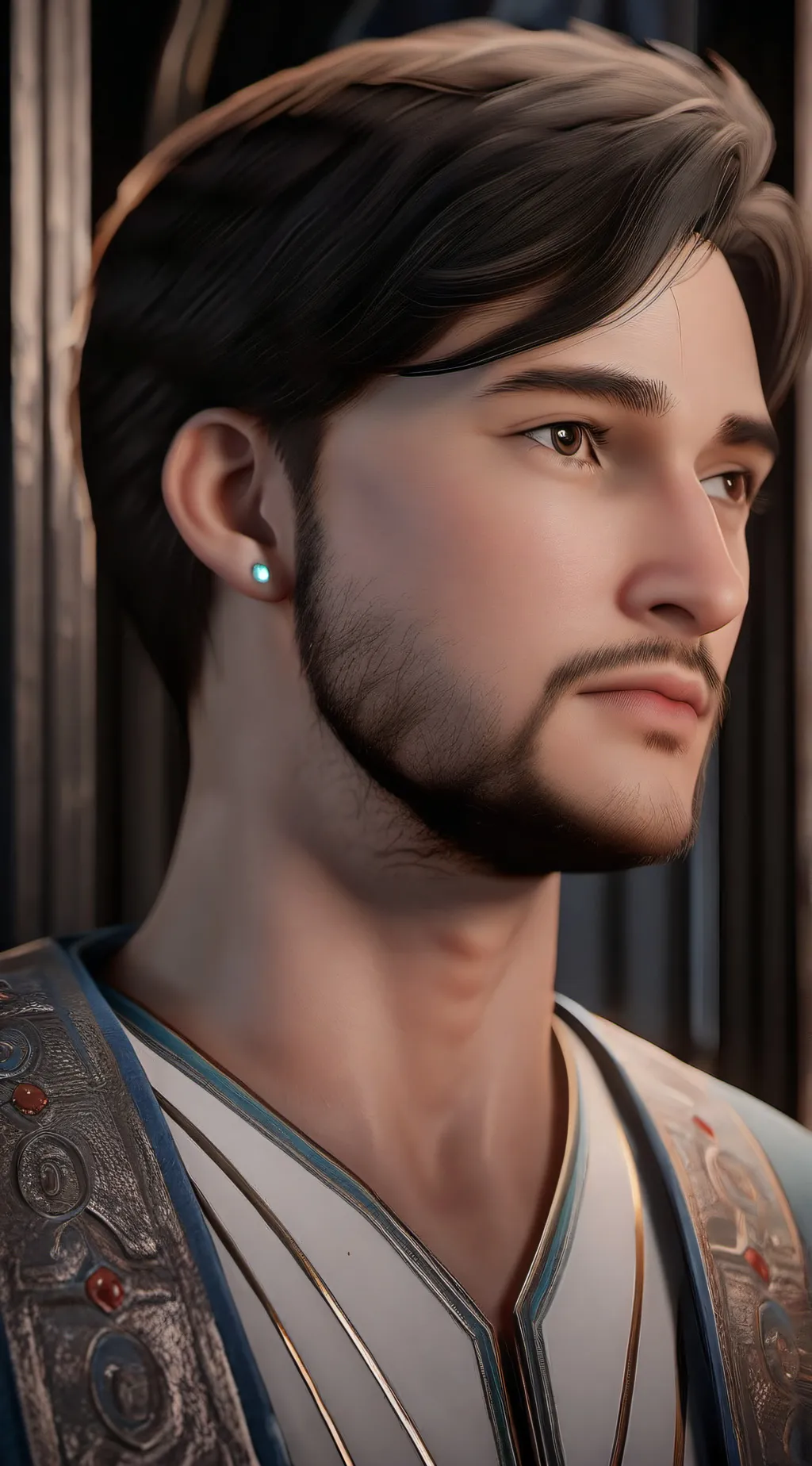 ai character: Dusty Douglas  background