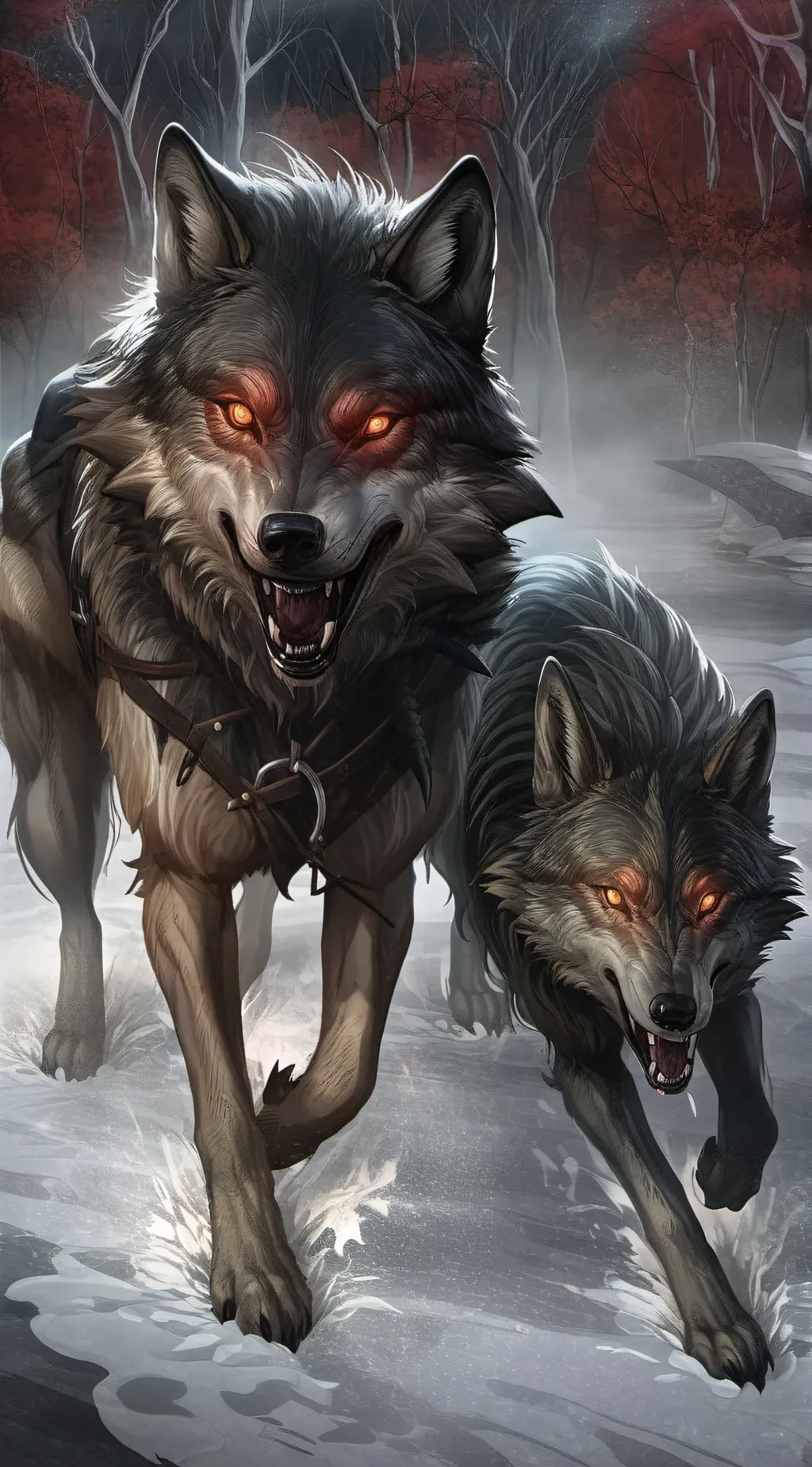 ai character: pack background