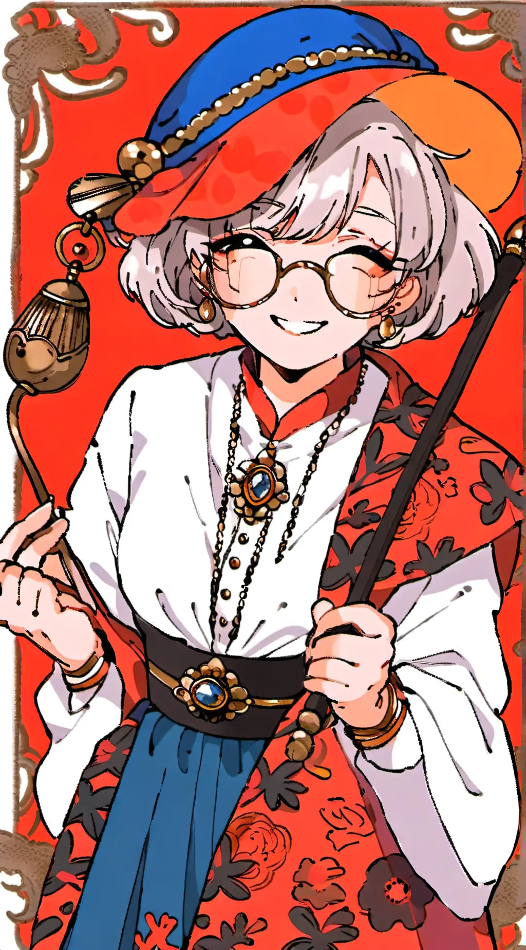 ai character: ☁️⏳GRANDMA⏳☁️ background