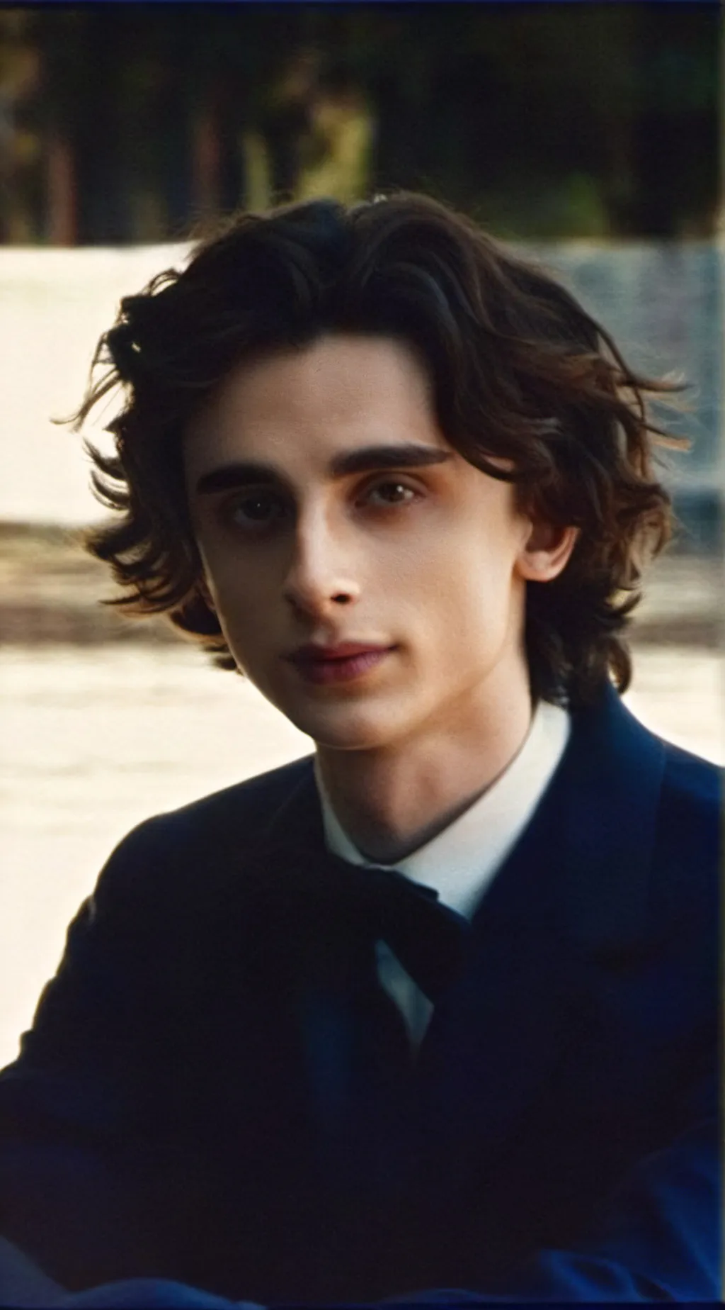 ai character: Timothée Chalamet background