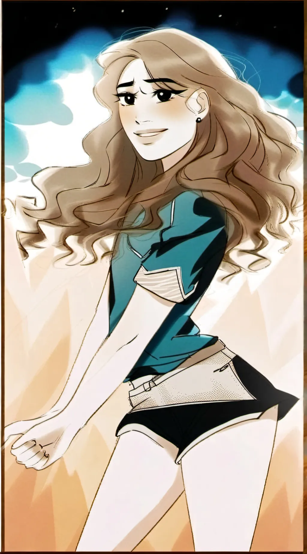 ai character: Theodosia burr jr background