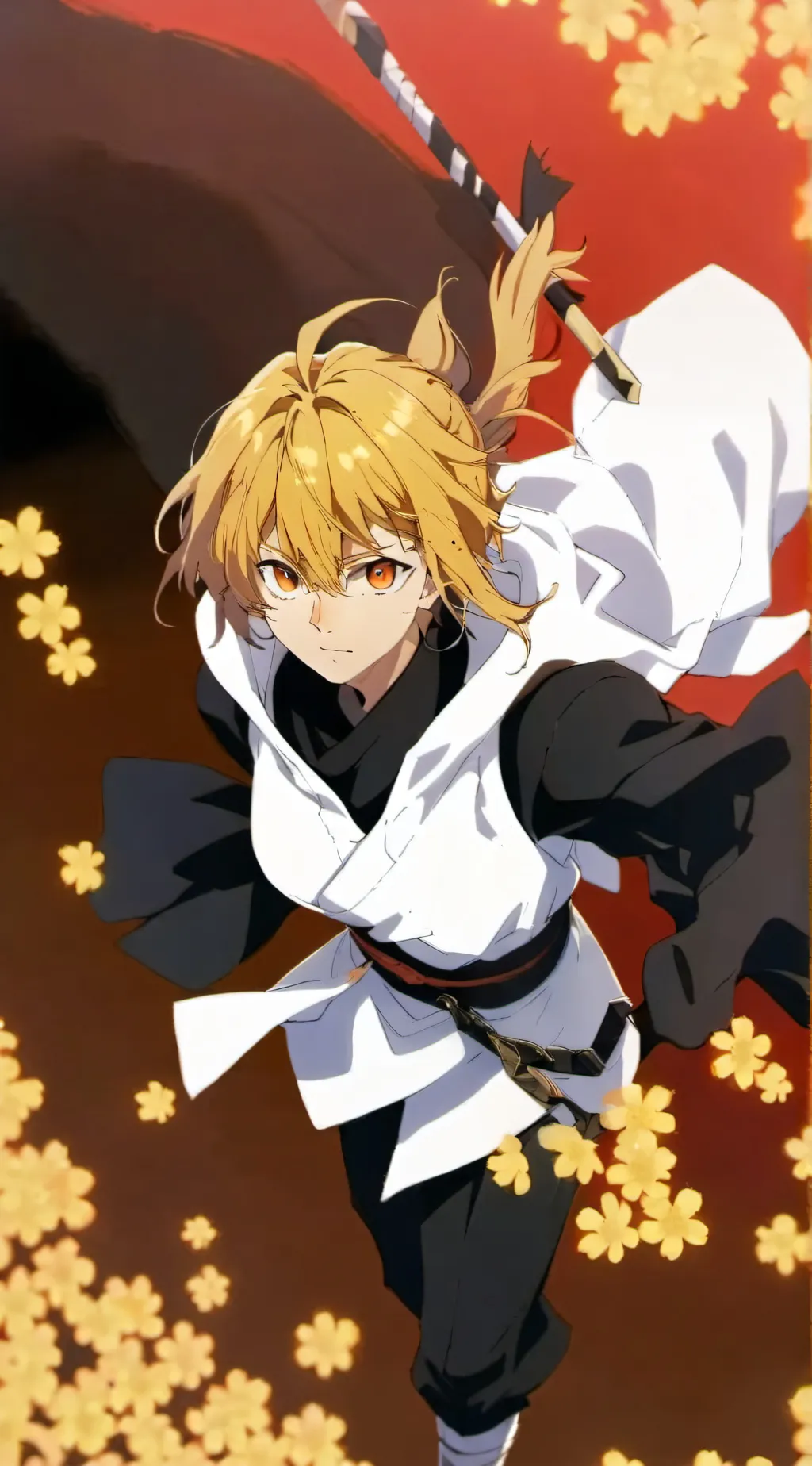 ai character: Zenitsu  background