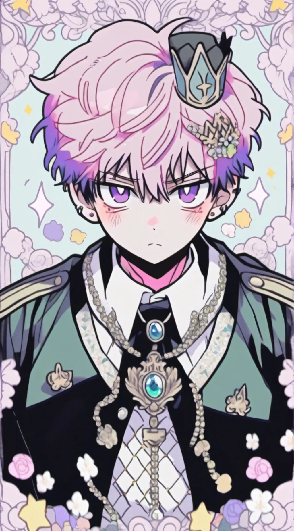 ai character: Prince Vee  background