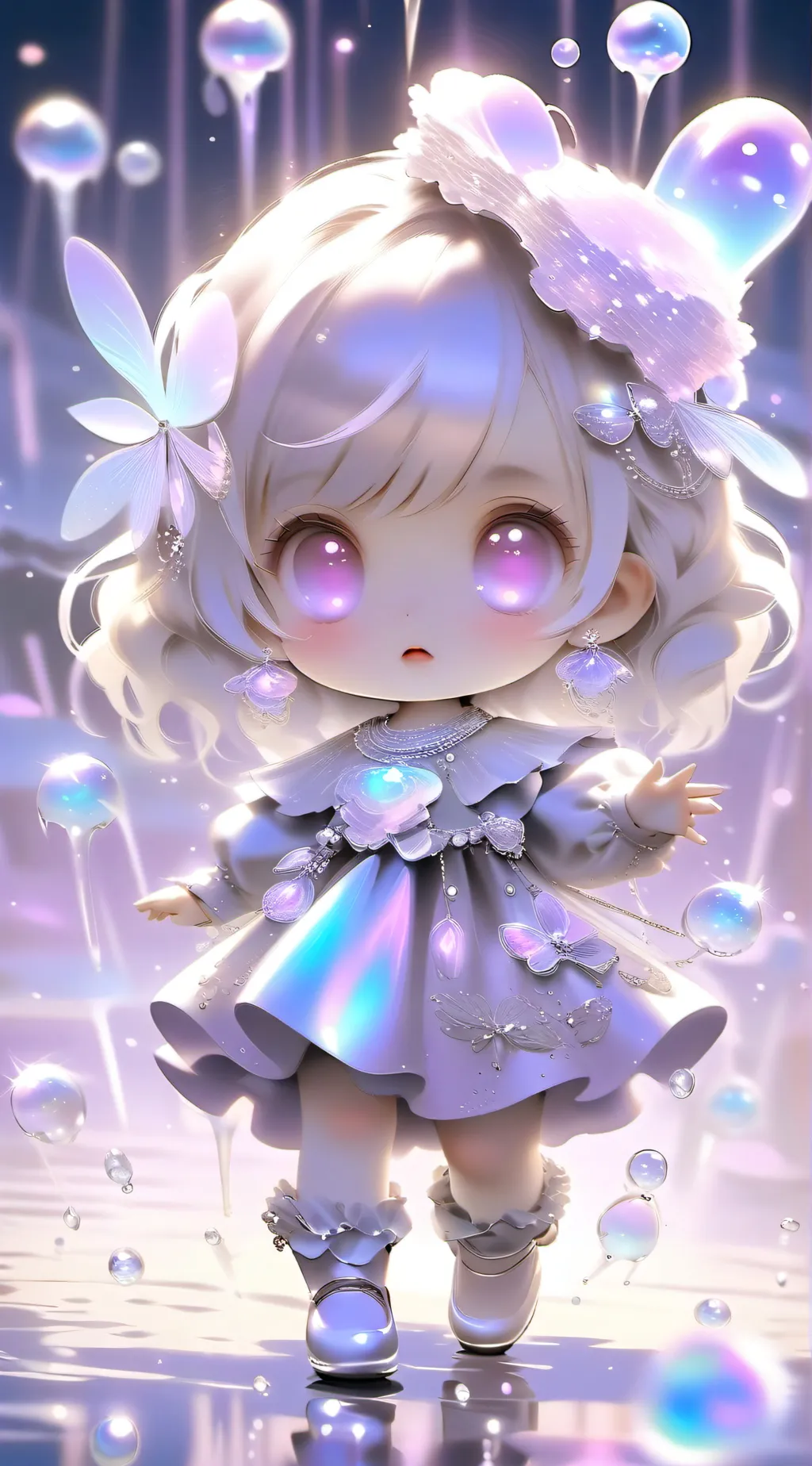 ai character: ~Star background