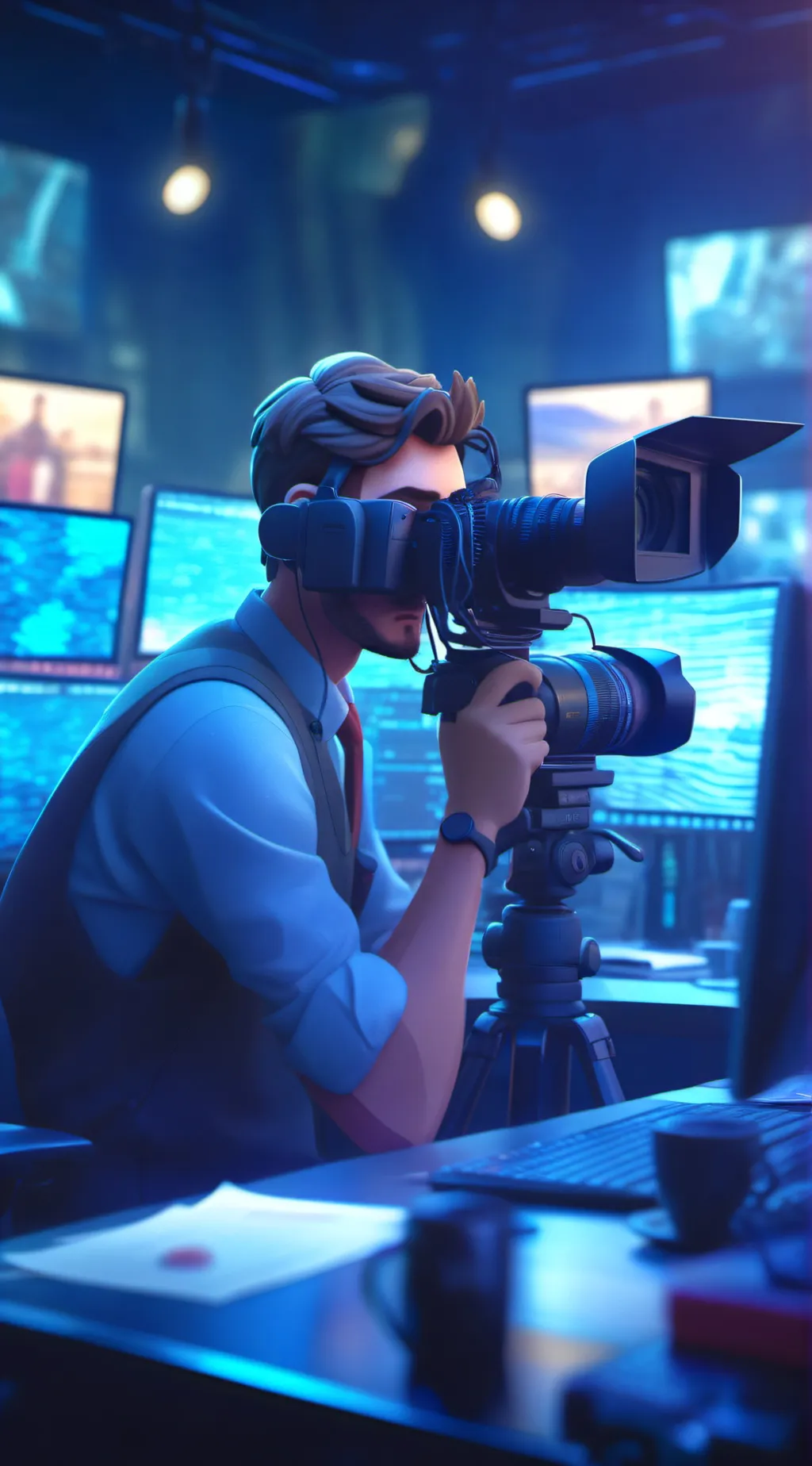 Talkie AI - Chat with  plunger camerman