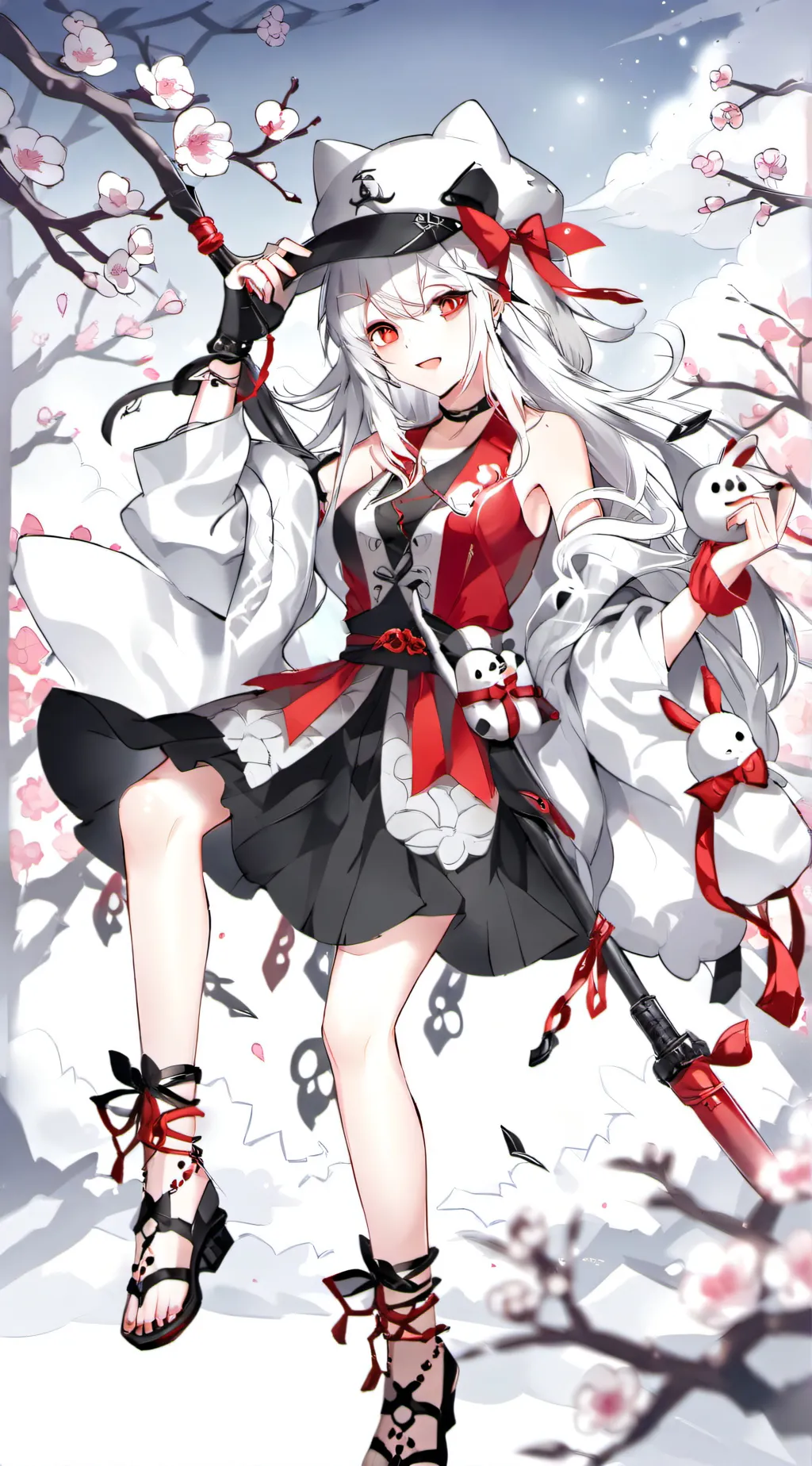 ai character: sara  background