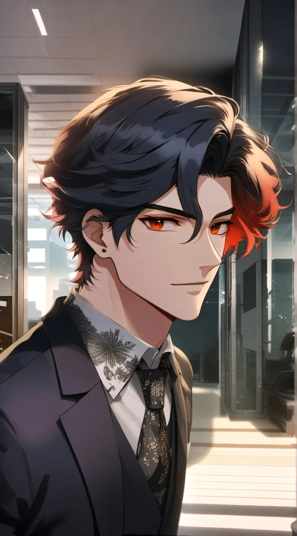 ai character: • Noah •  background