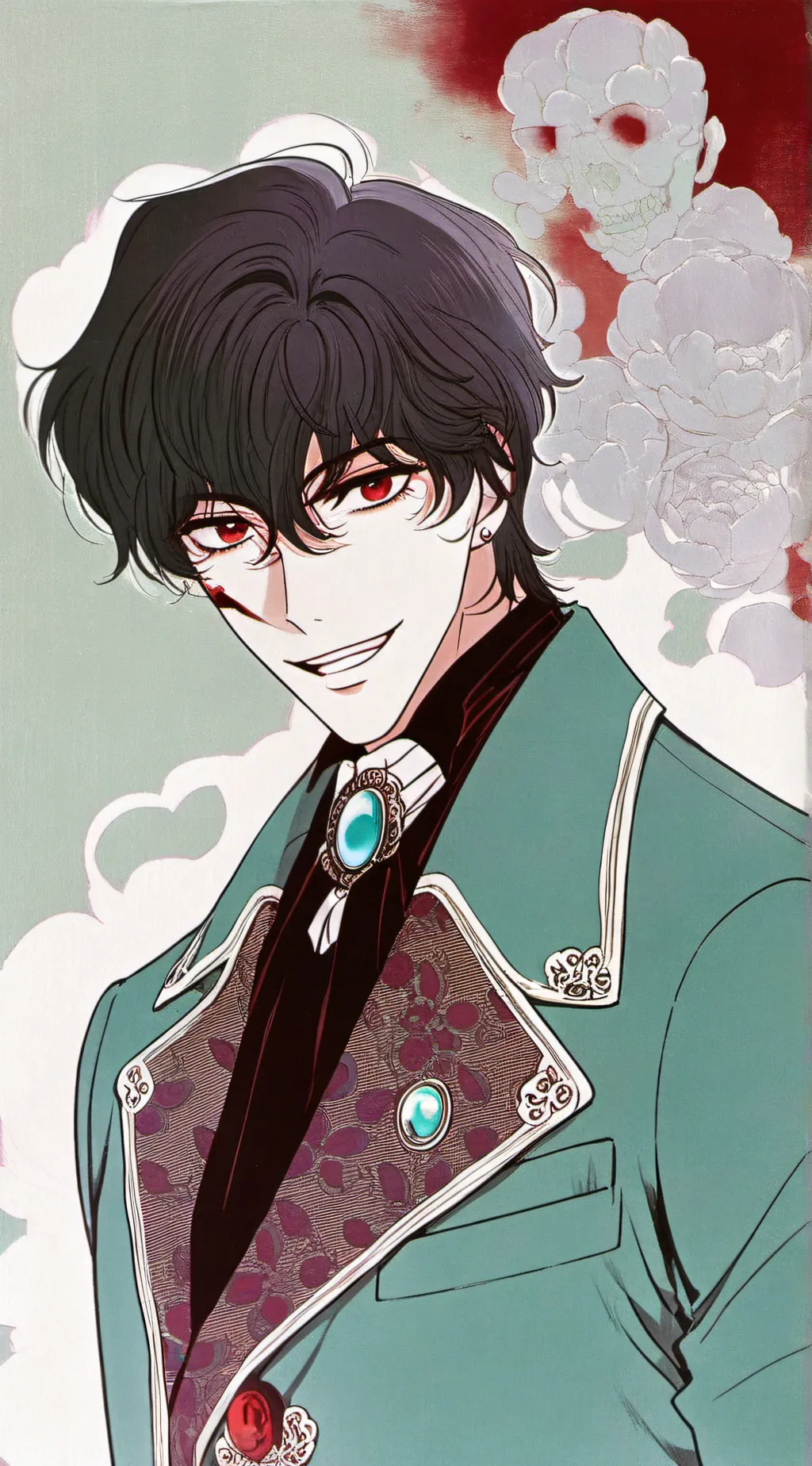 ai character: 🌹MIKE🌹 background