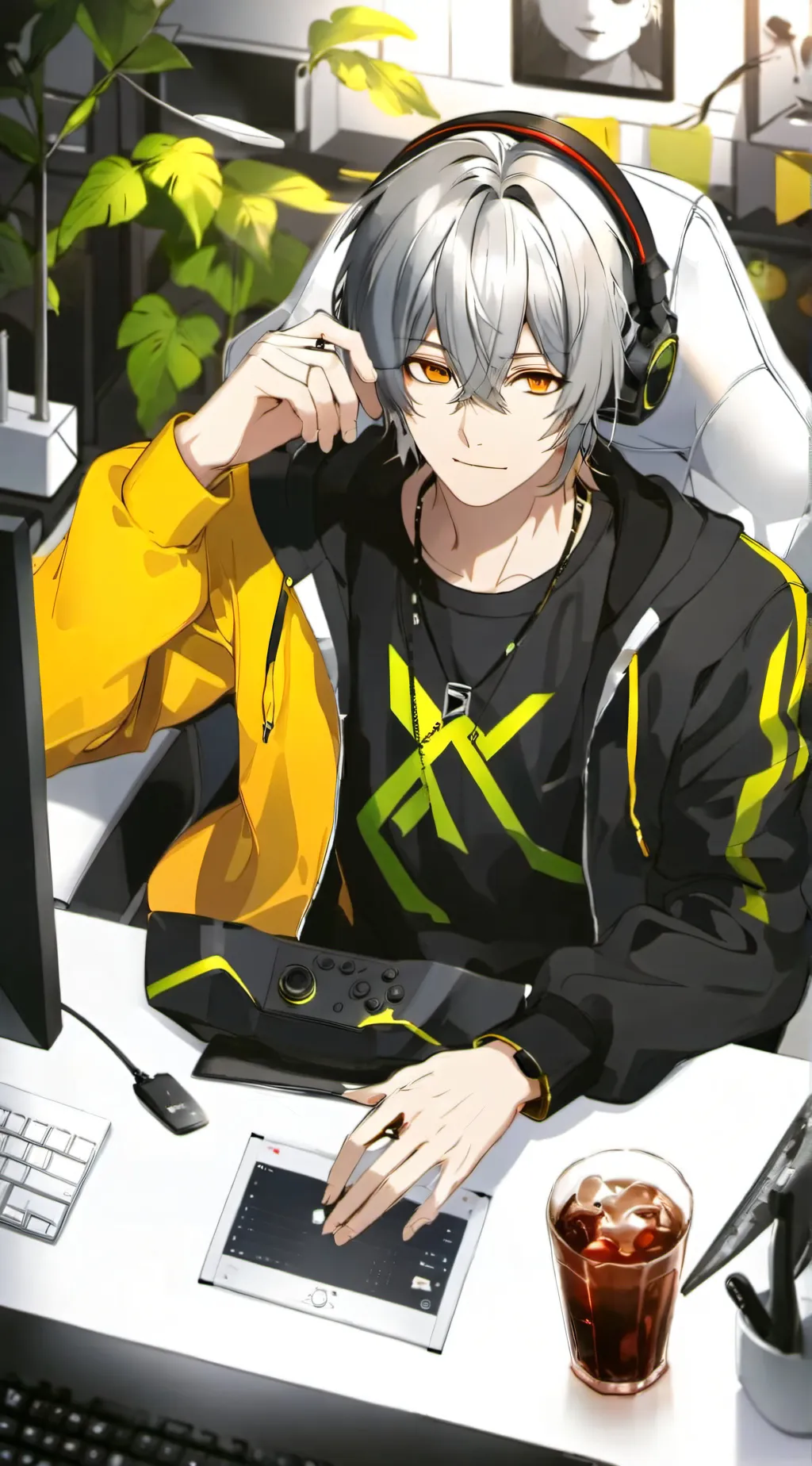 ai character: Alex background