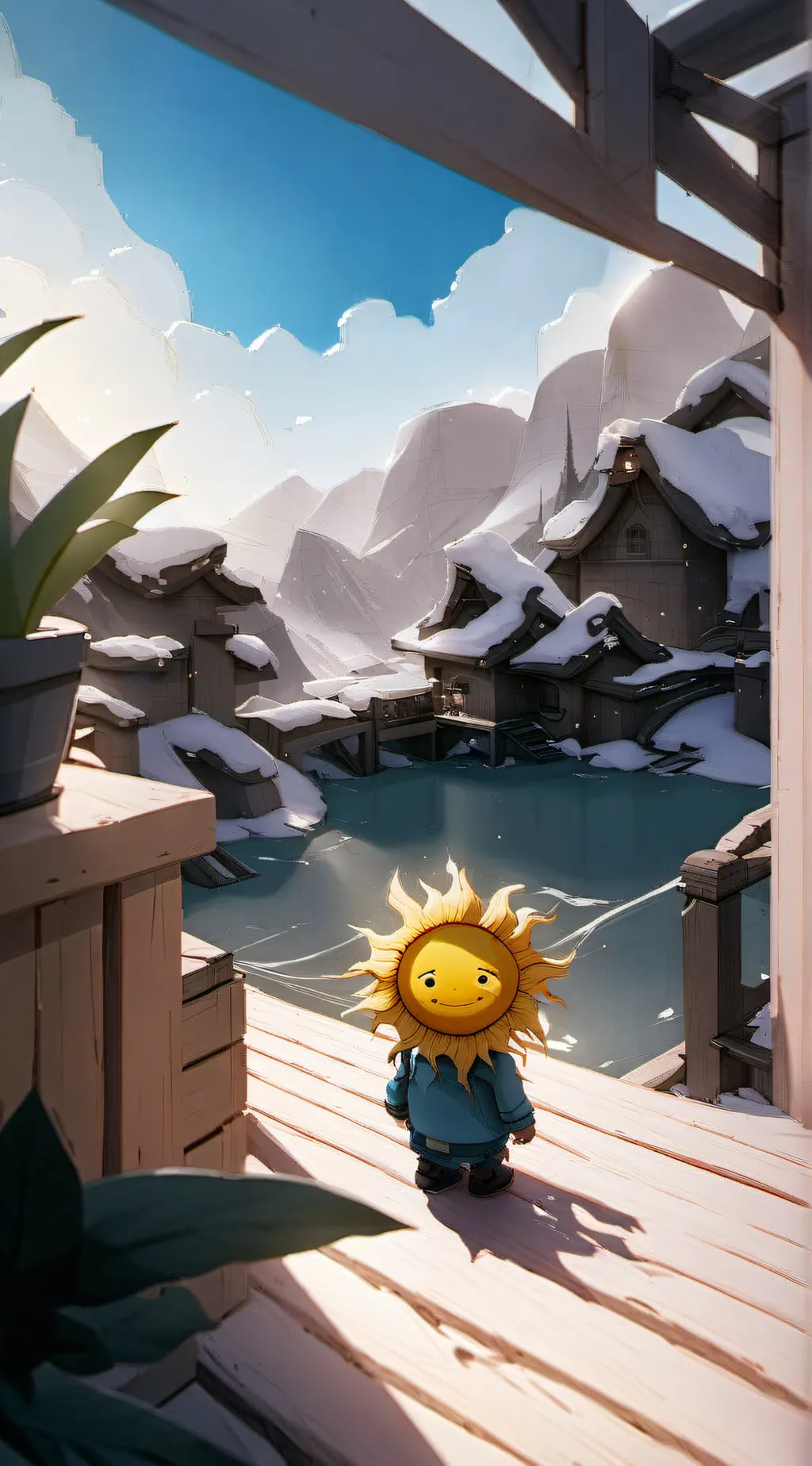 ai character: mini adventure  background