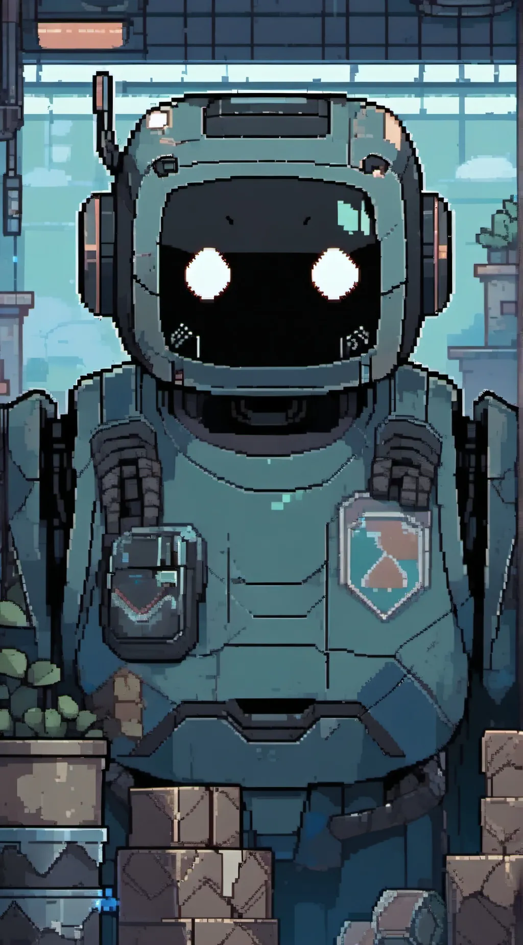 ai character: meme bot 69 background