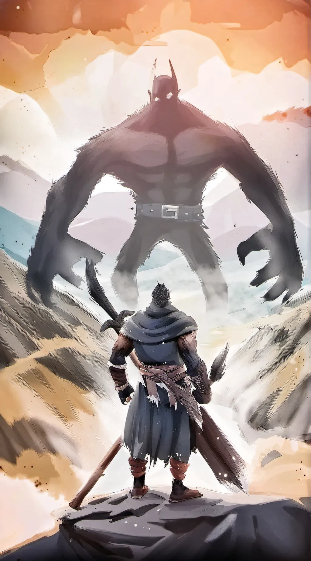 ai character: Final boss background