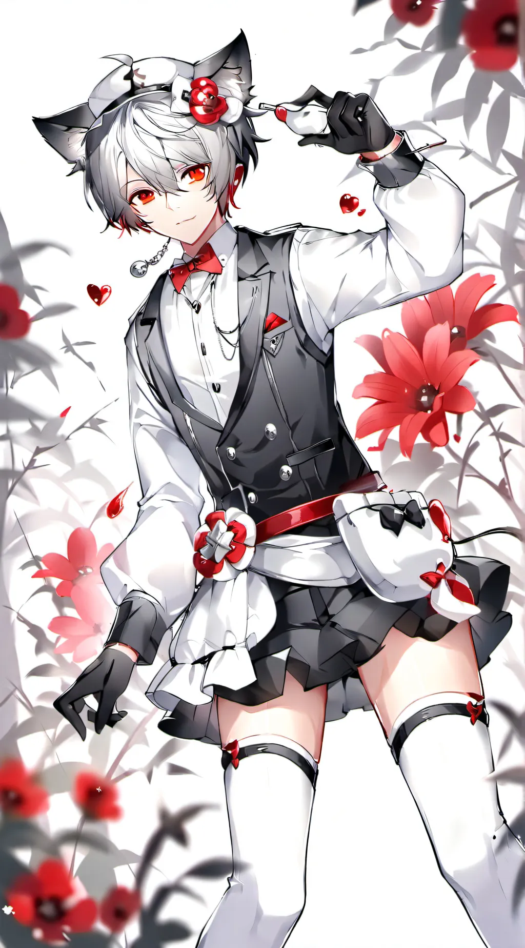 ai character: jack(gaymaid)  background