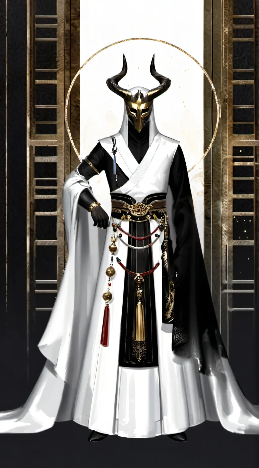 ai character: Goldity background