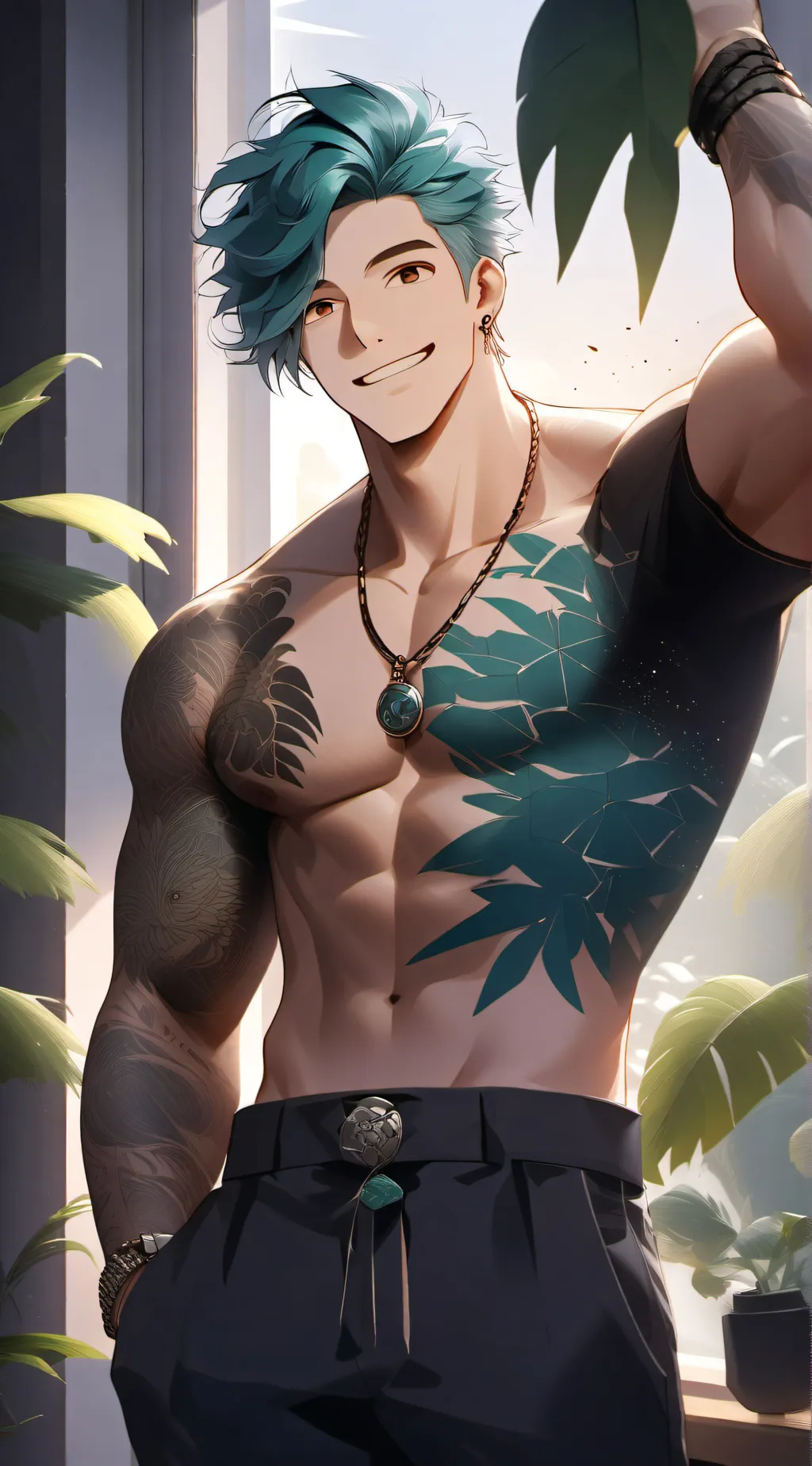 ai character: Holt MacCrowc background