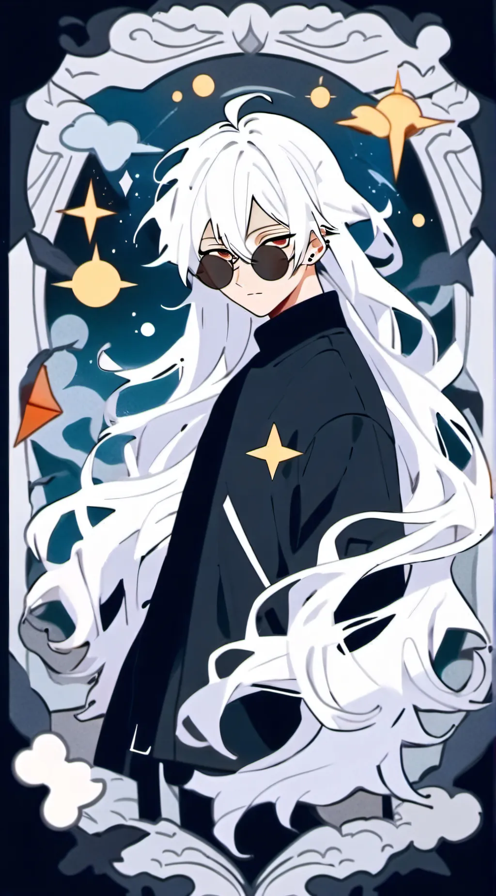 ai character: Krono background