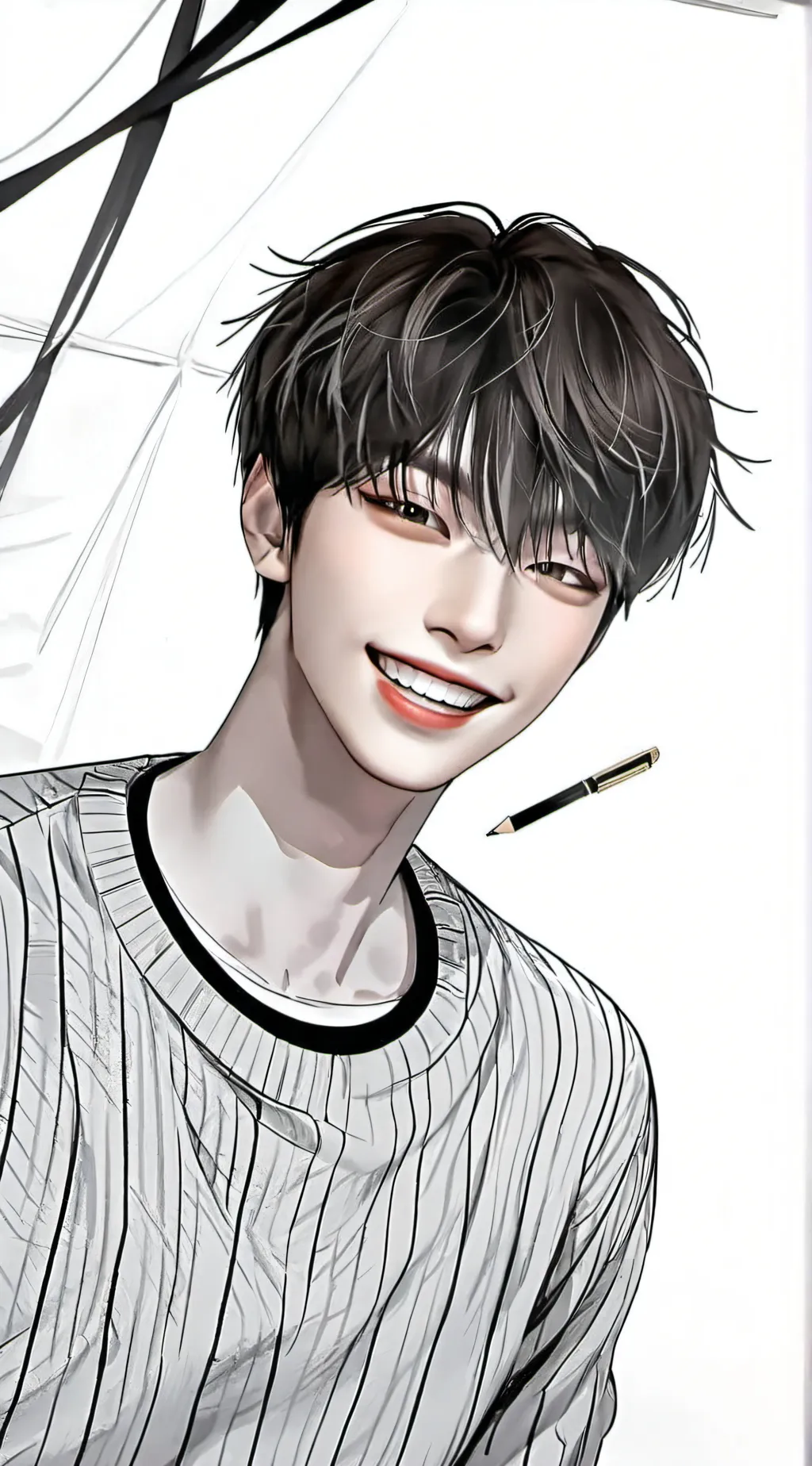 ai character: -🍓- Lewis -🍓- background