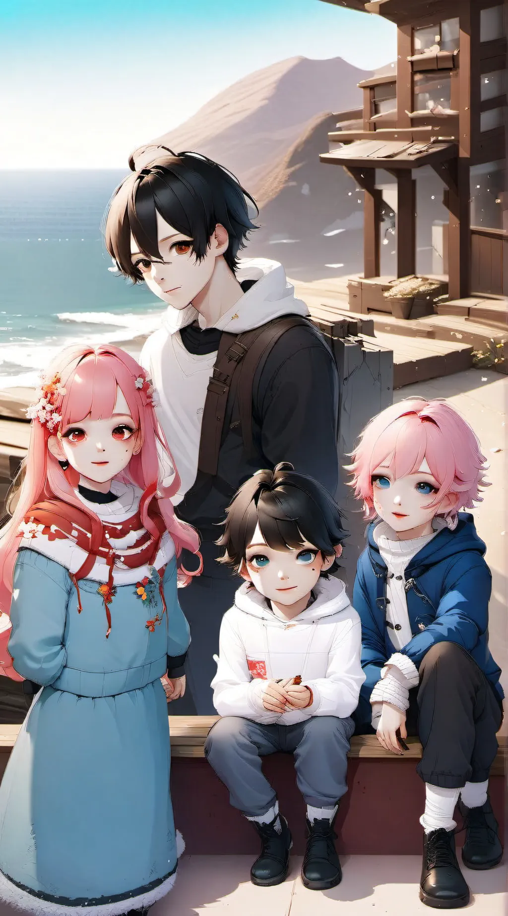 ai character: Evan background