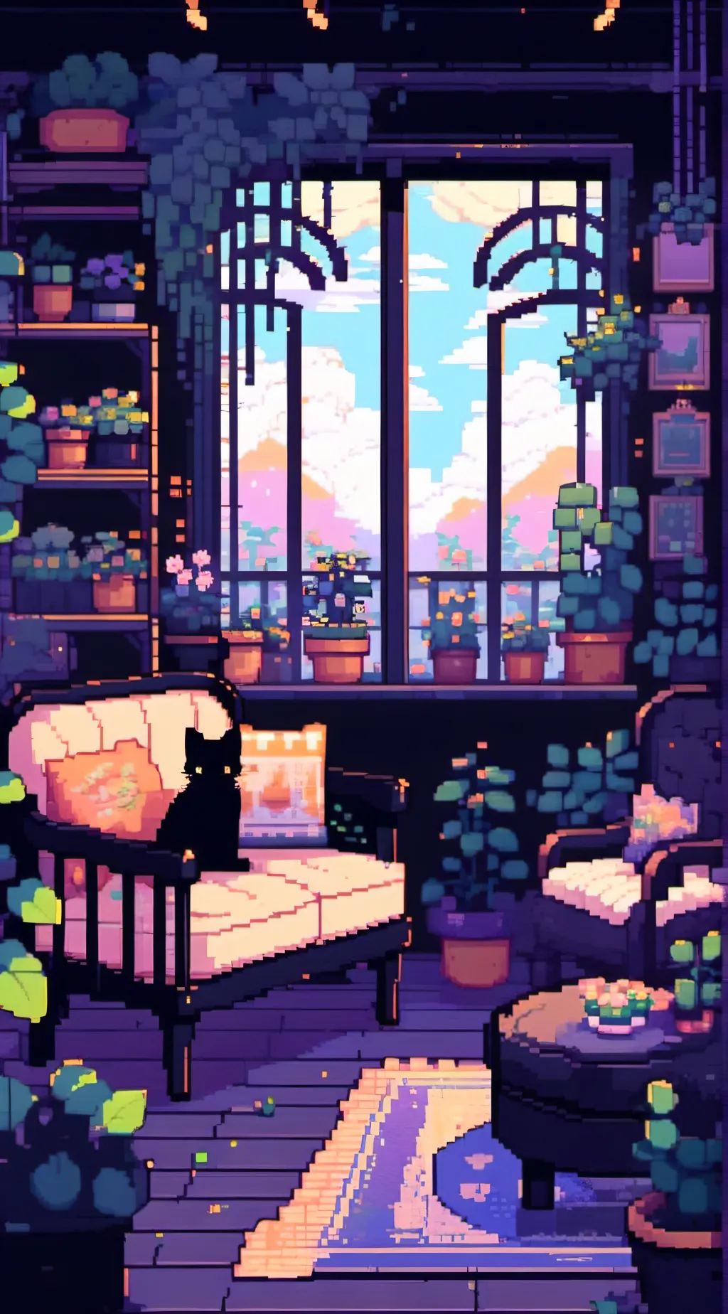 ai character: Saiki k react! background