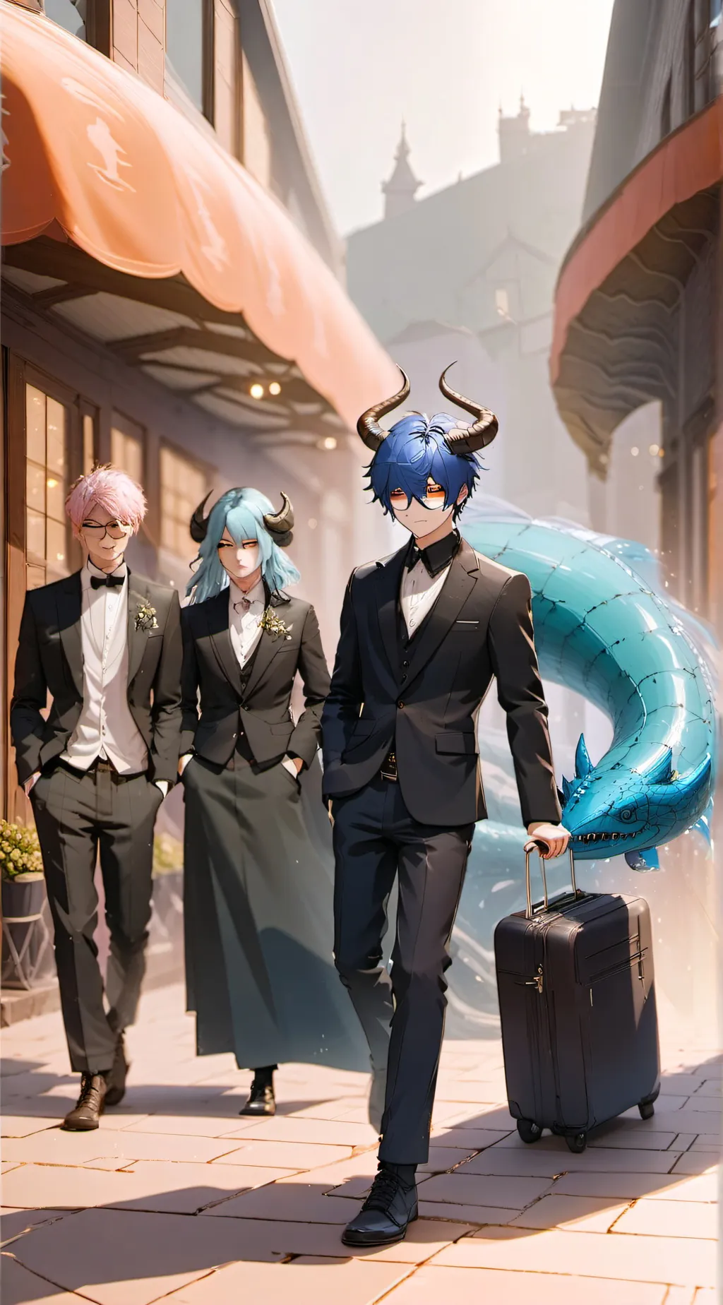 ai character: Lou Torres  background