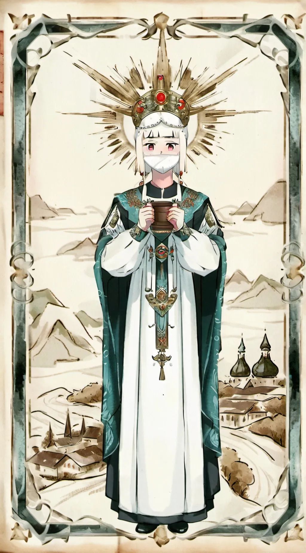 ai character: USA background