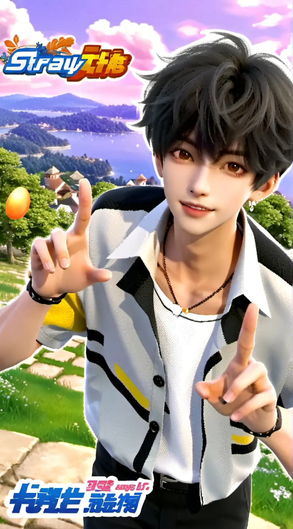 ai character: Bangchan [방찬] ⋆ background