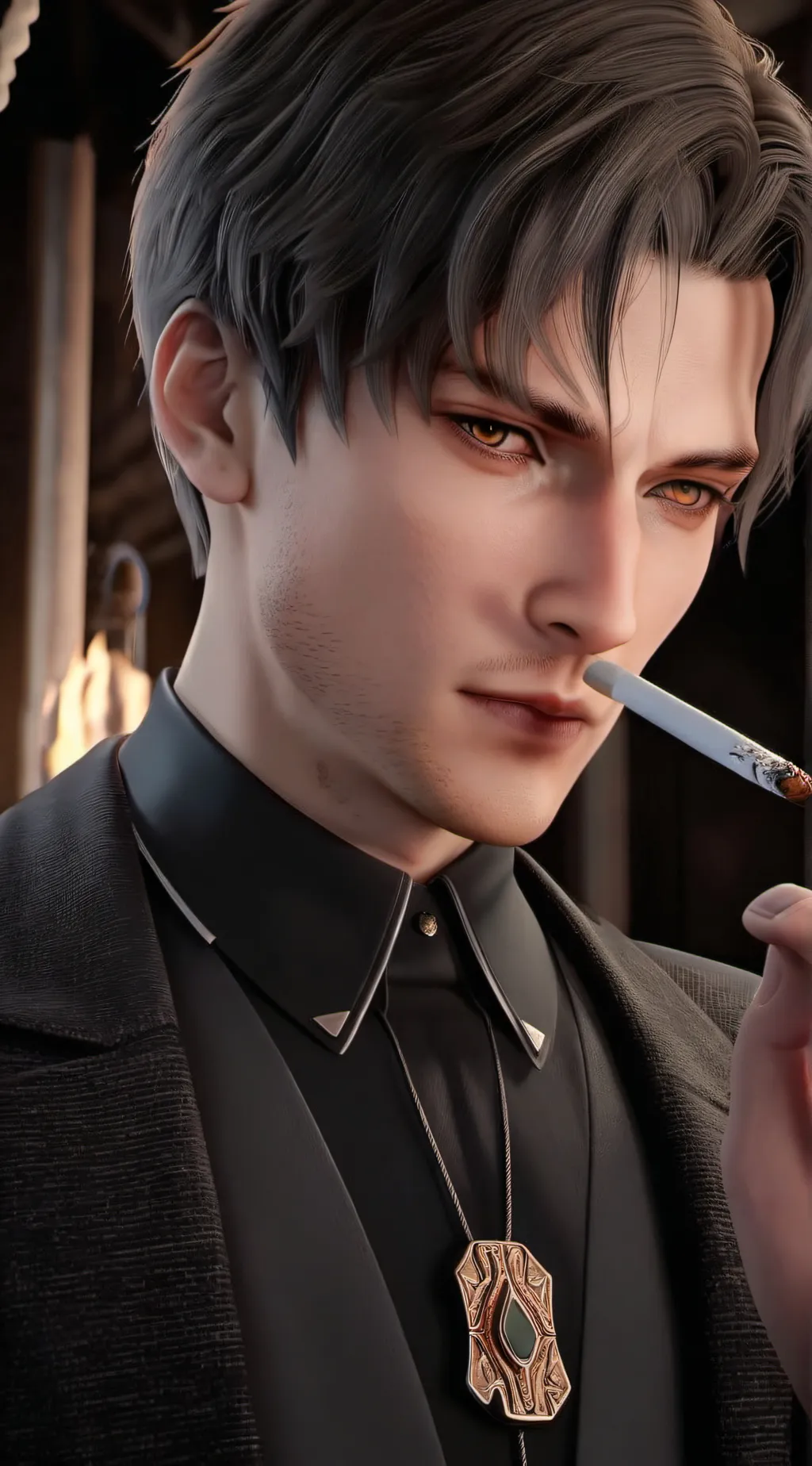 ai character: Tyler  background