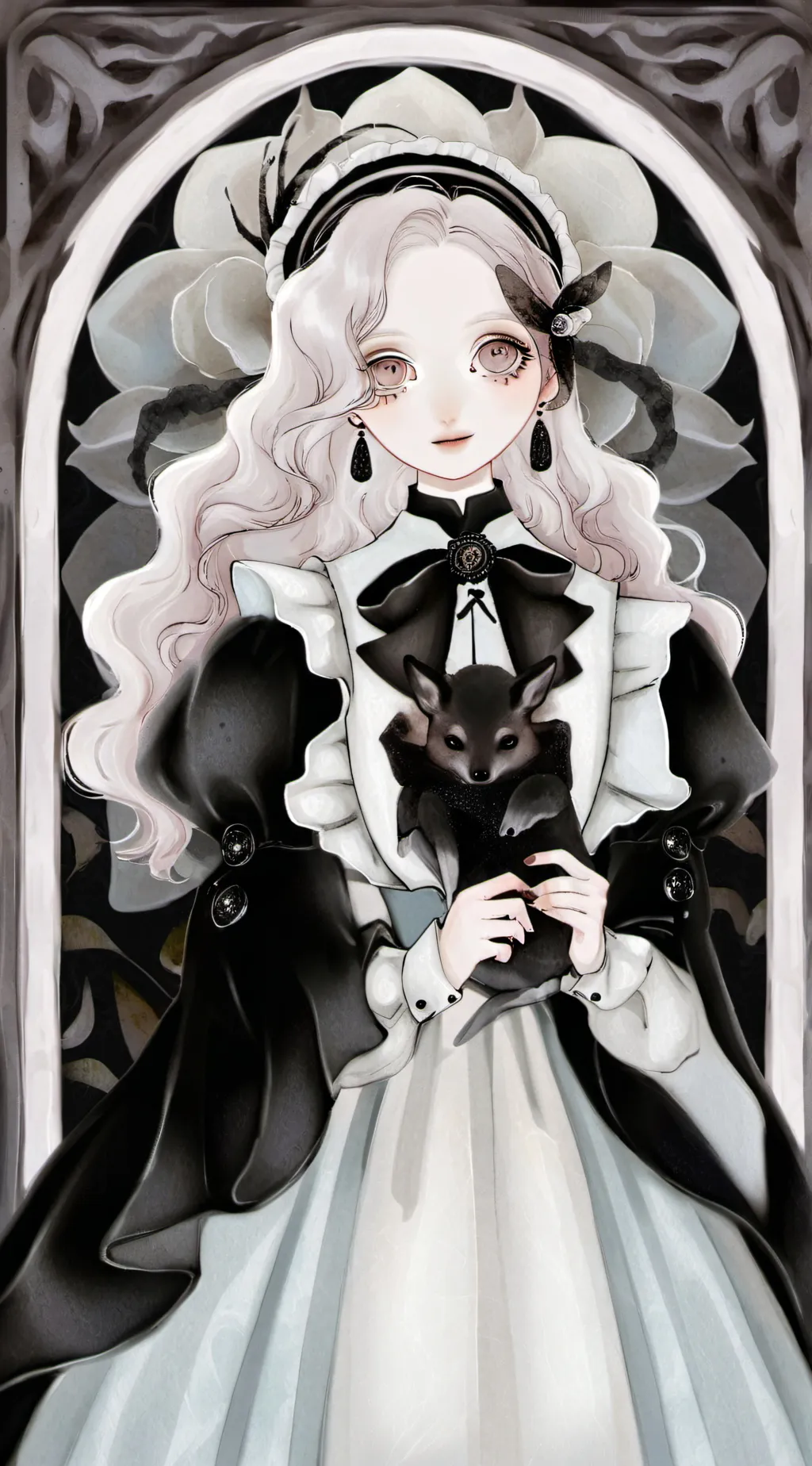 ai character: ホーン  background