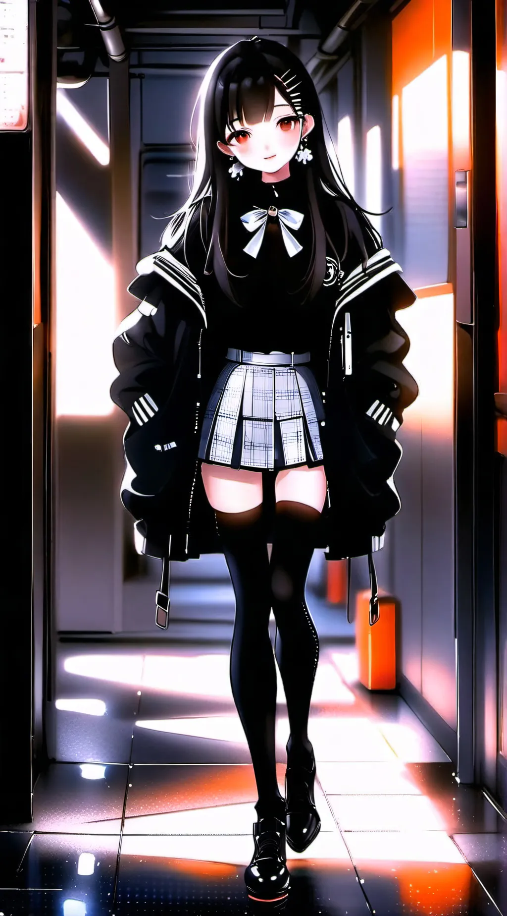 ai character: Ashley background