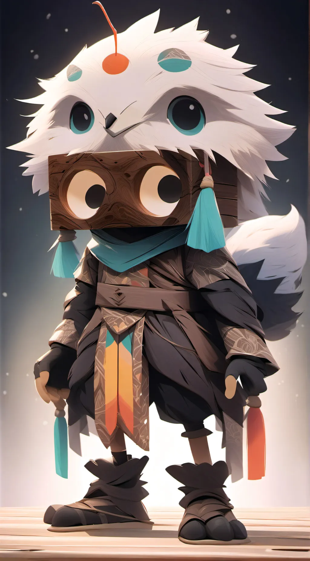 ai character: Boxten background