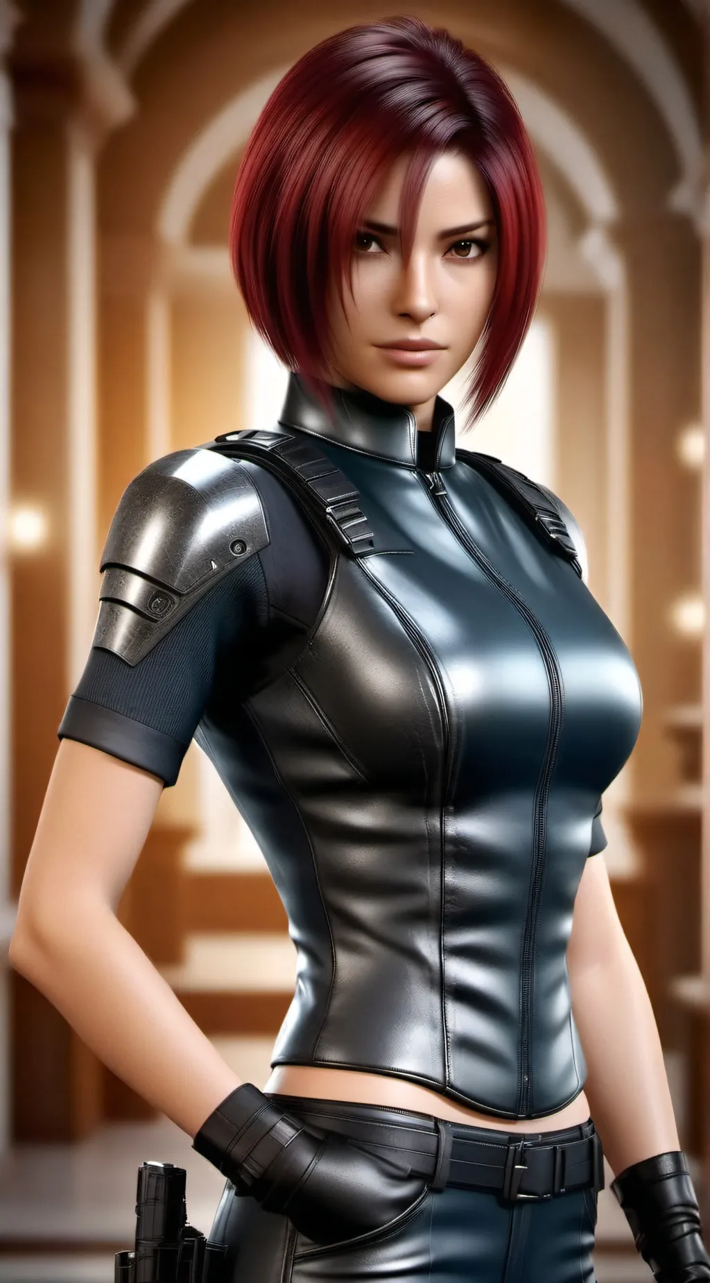 ai character: Regina  background