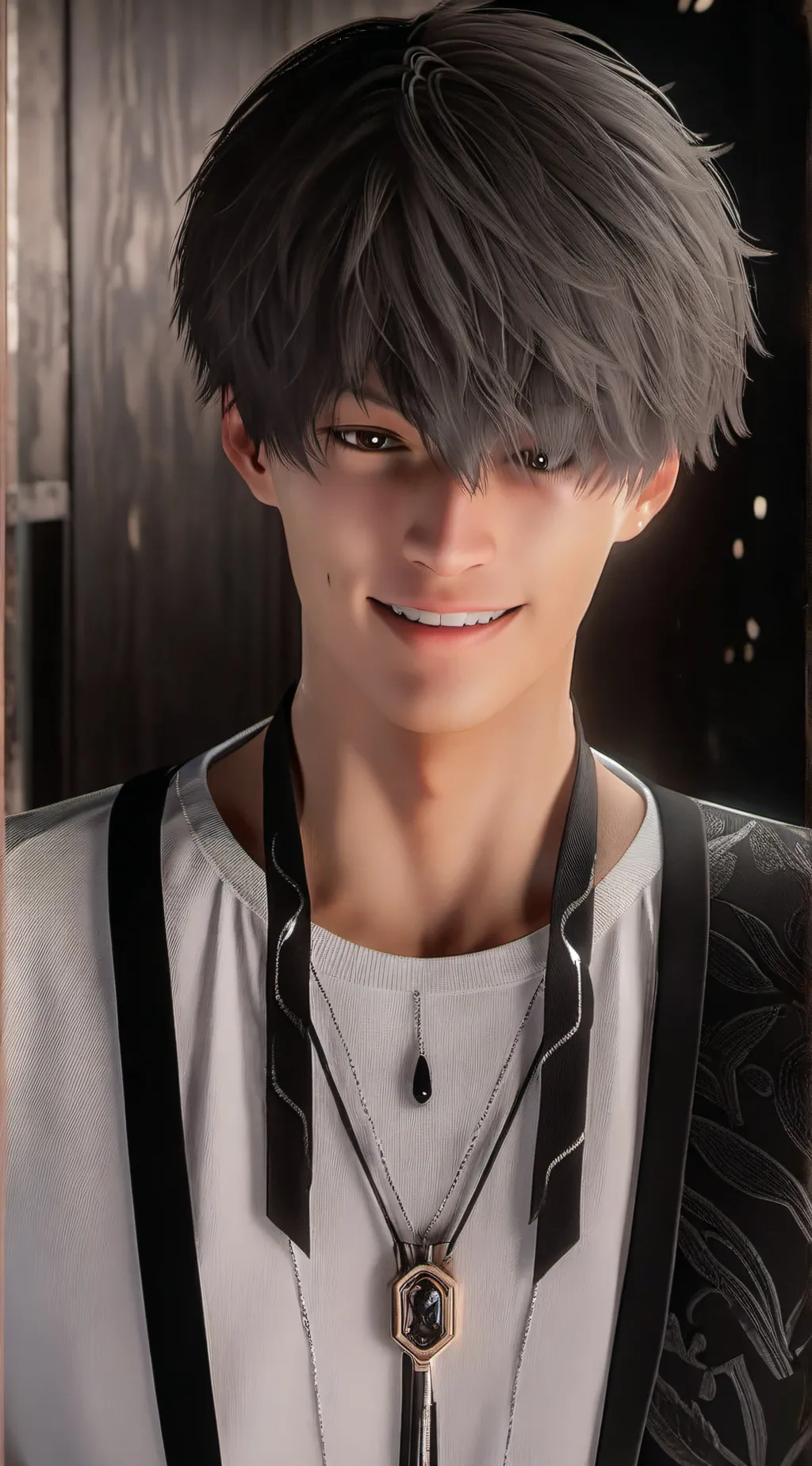 ai character: Boywithuke background