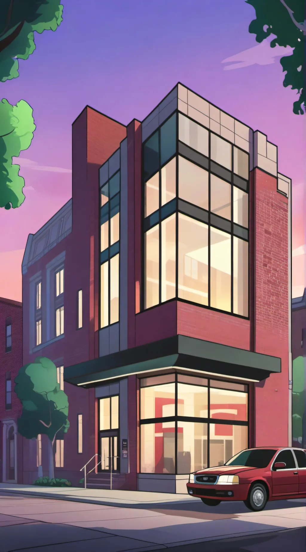 ai character: hh4 vees studio background