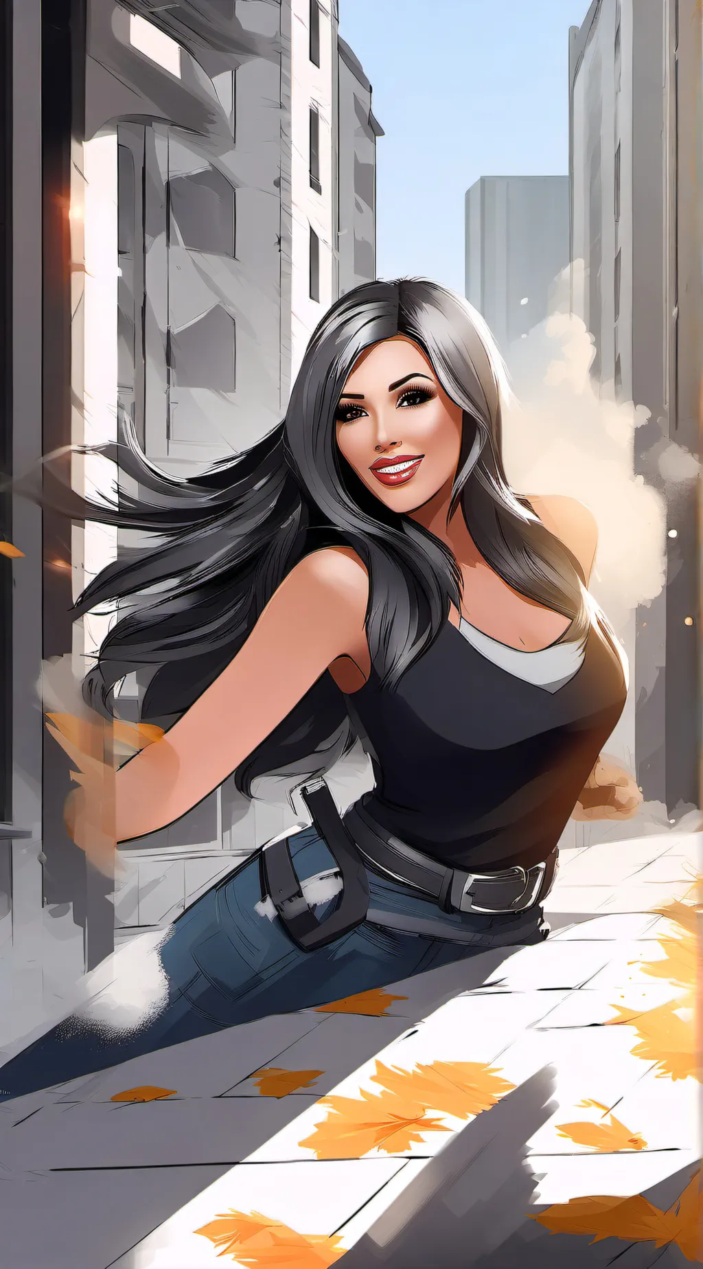 ai character: Billie Kay background