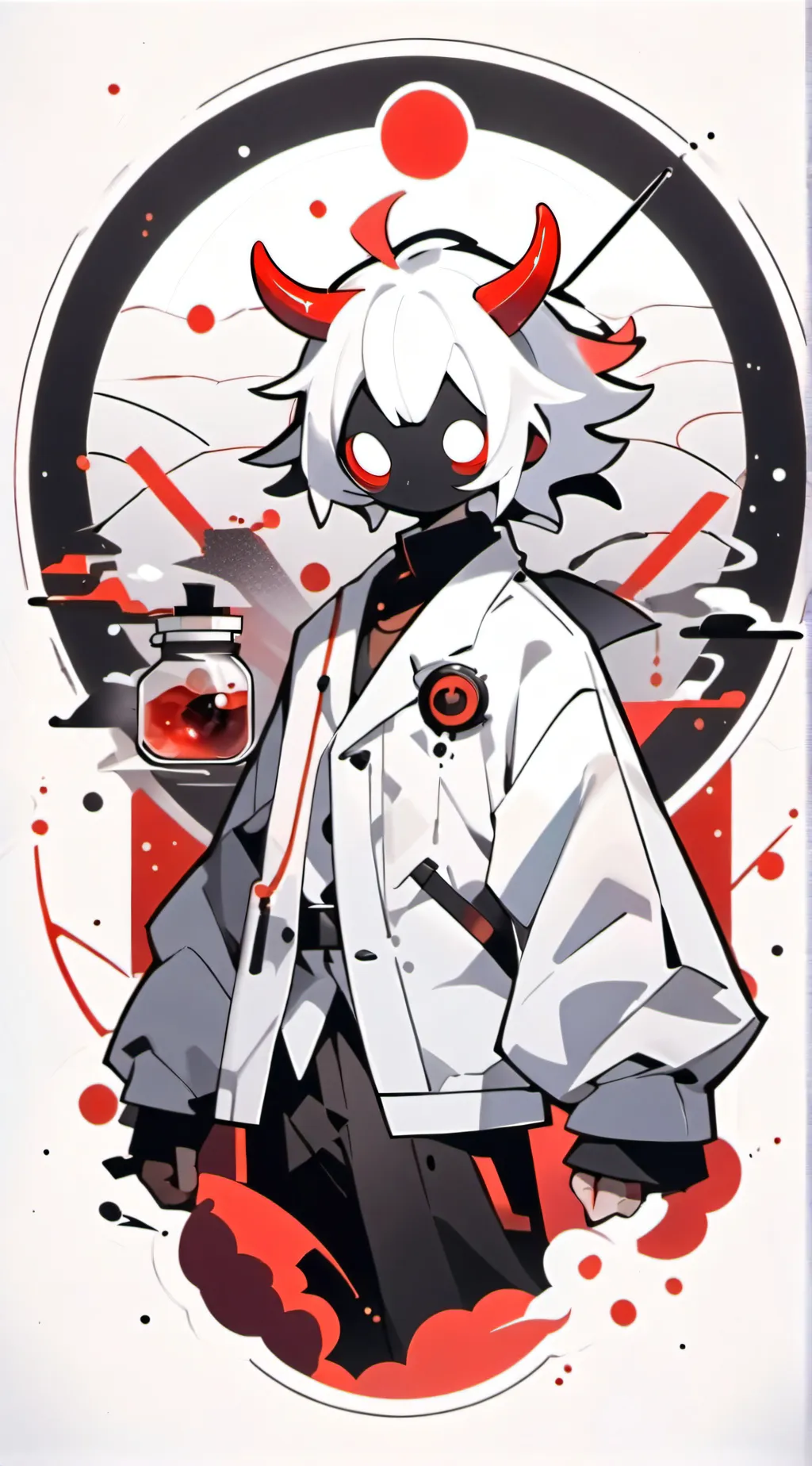 ai character: rainbow friends background