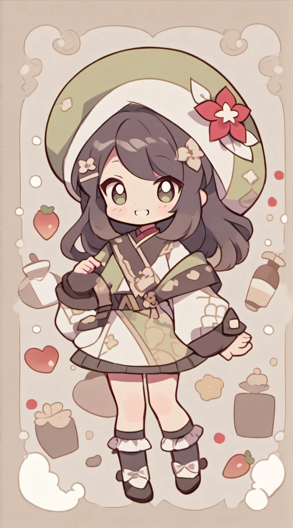 ai character: ally background