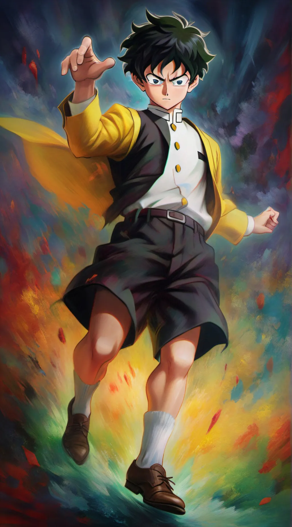 ai character: kid mob (no powers background