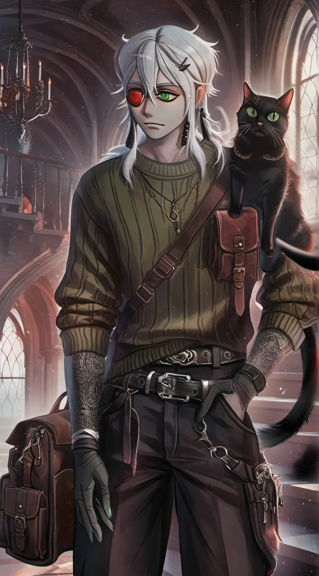 ai character: Ezra background