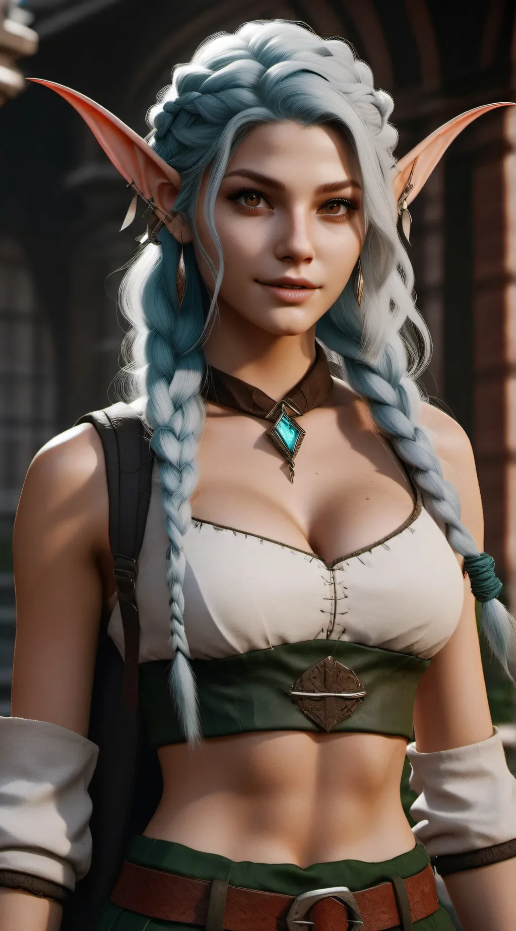 ai character: Abby background