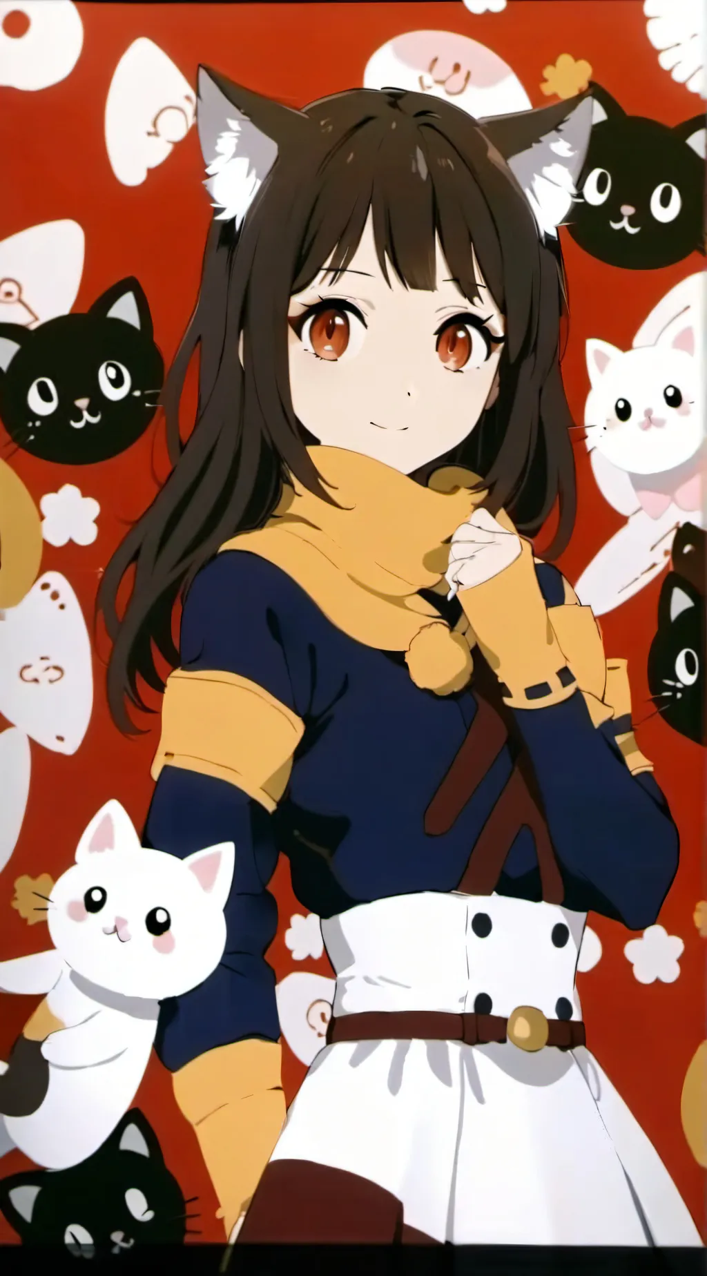 ai character: alley background