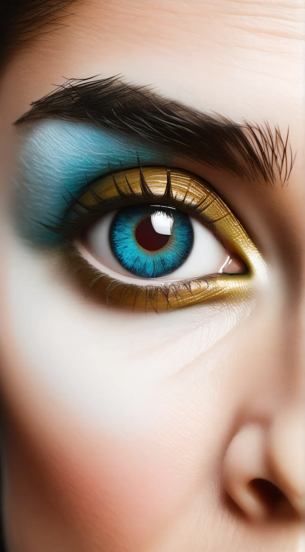 ai character: love girl  background