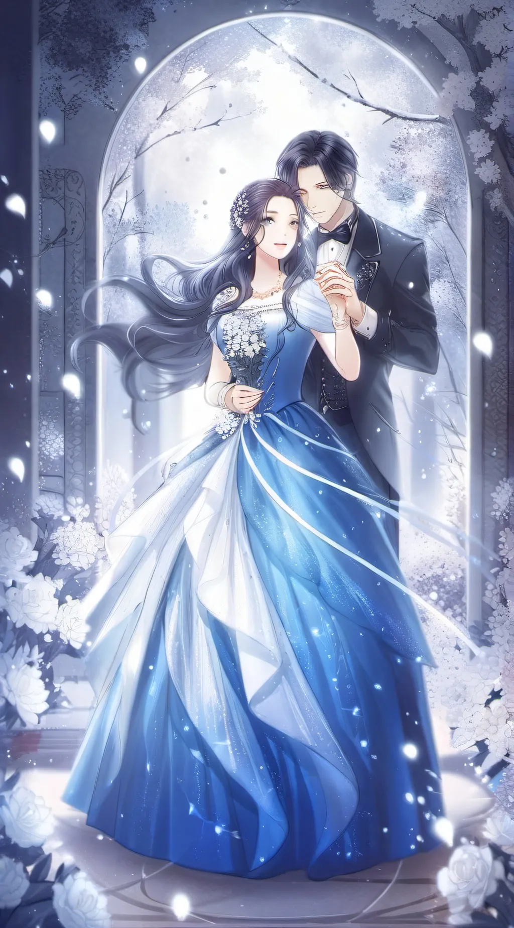 ai character: FPE prom night!!!! background