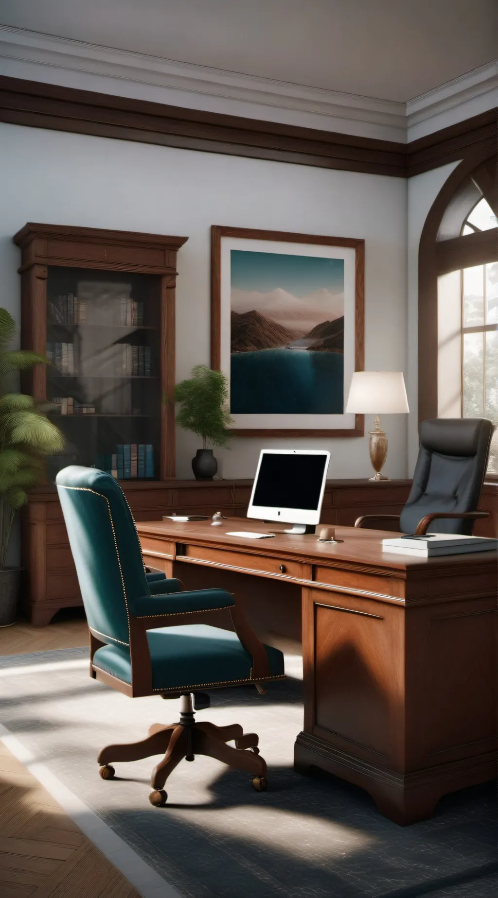 ai character: Overlord meeting background