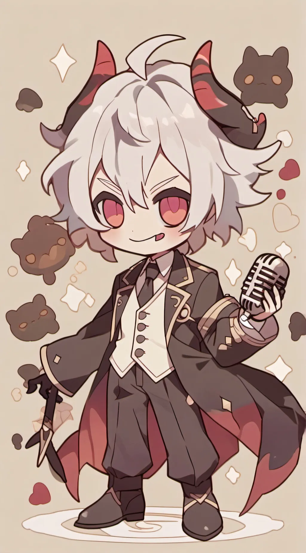 ai character: Alastor  background