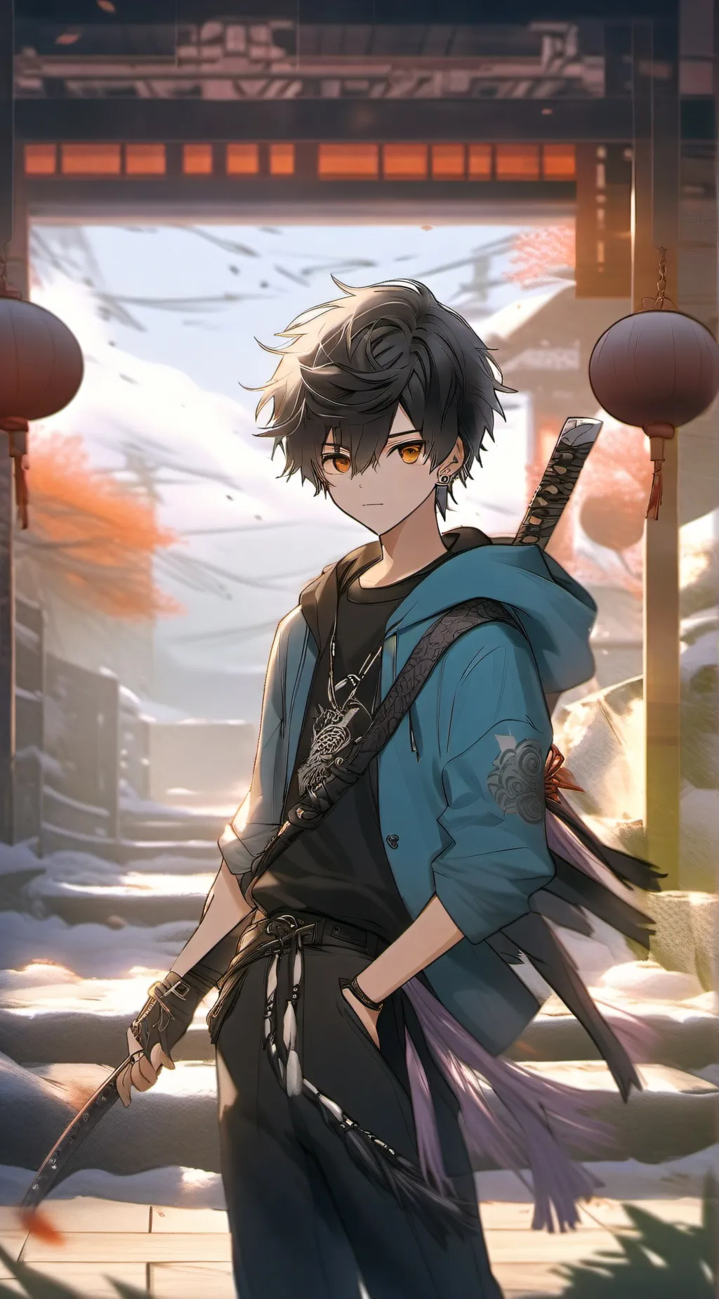 ai character: Yoru background