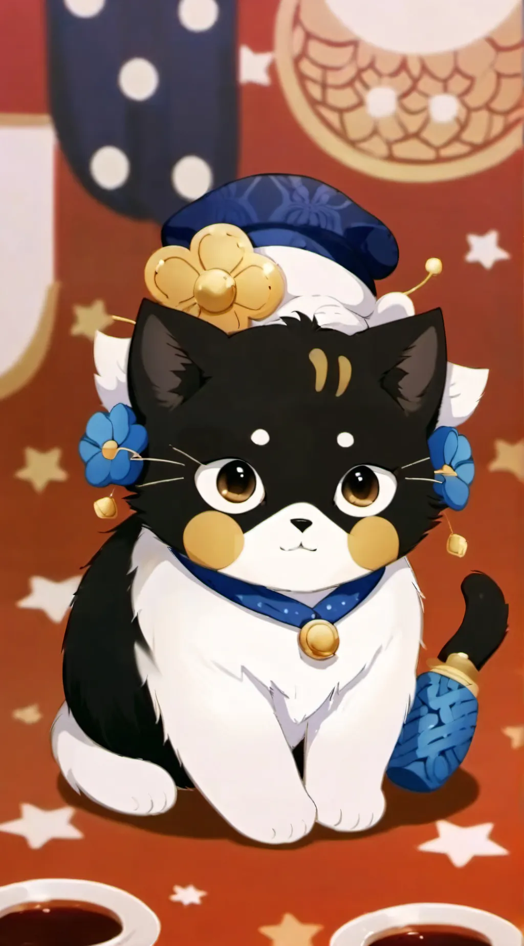 ai character: Cookie background