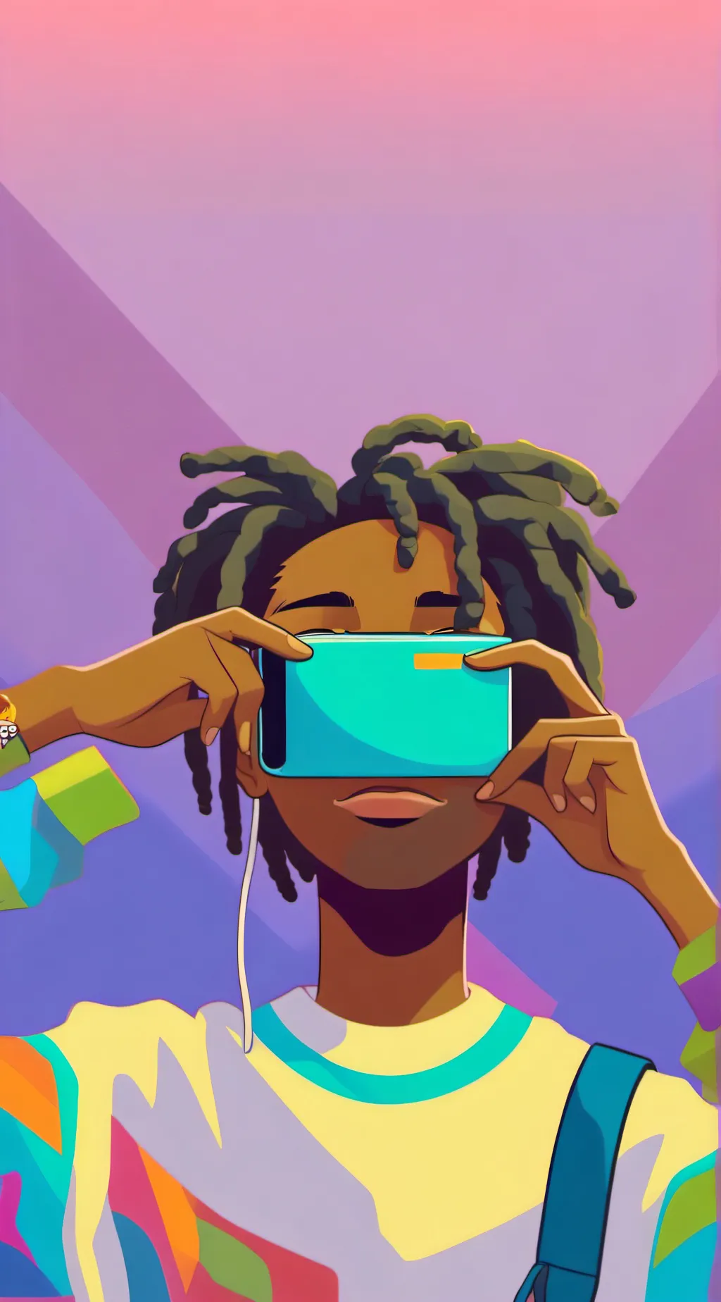 ai character: Darko background